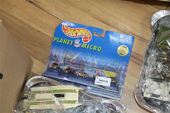 A collection of Dinky, Corgi, Matchbox and other model vehicles